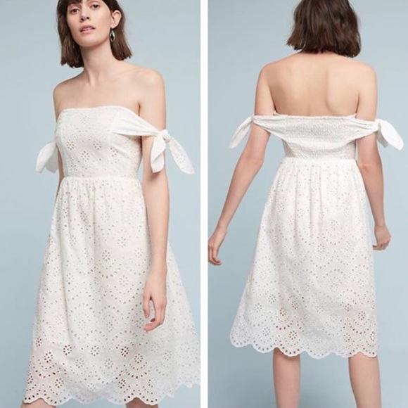Anthropologie Dresses & Skirts - Anthro “HD in Paris” Concerta Off Shoulder Dress